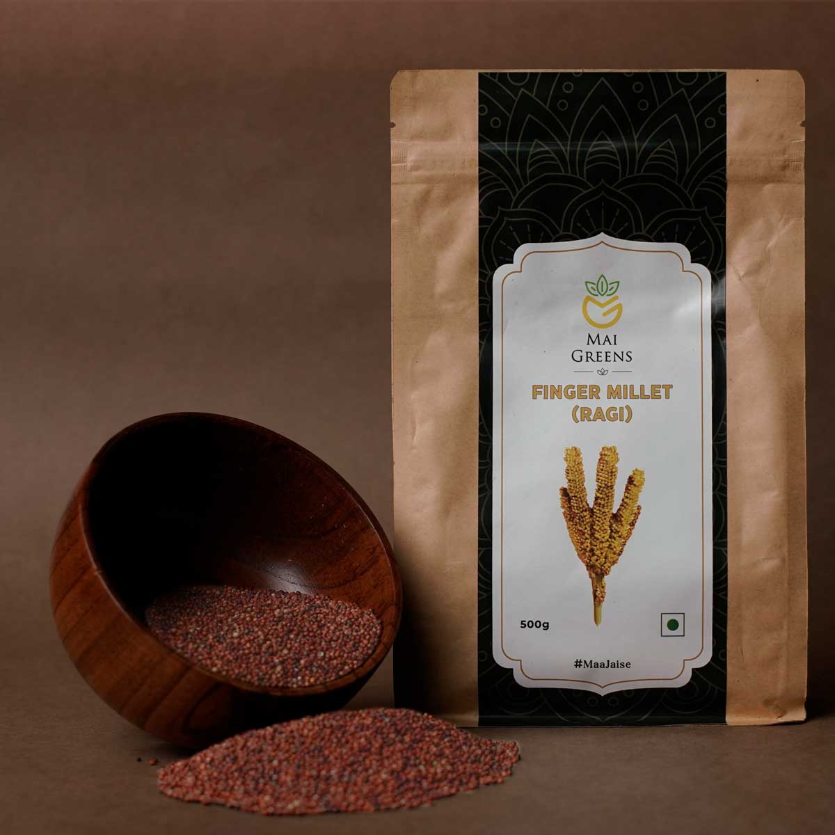 Raaagi Buy Ragi (Finger Millet), 500g | Gluten-Free | Mai Greens – Maigreens